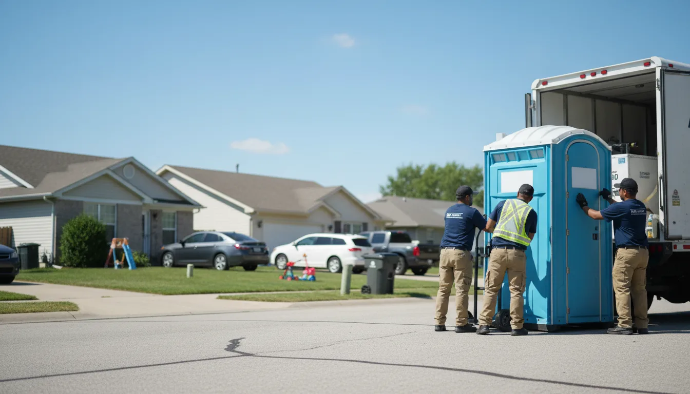 Standard Porta Potty Rentals in Romulus, MI near me